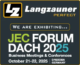 Langzauner stellt auf der JEC Forum DACH 2025 aus.