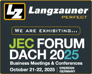 Langzauner stellt auf der JEC Forum DACH 2025 aus.