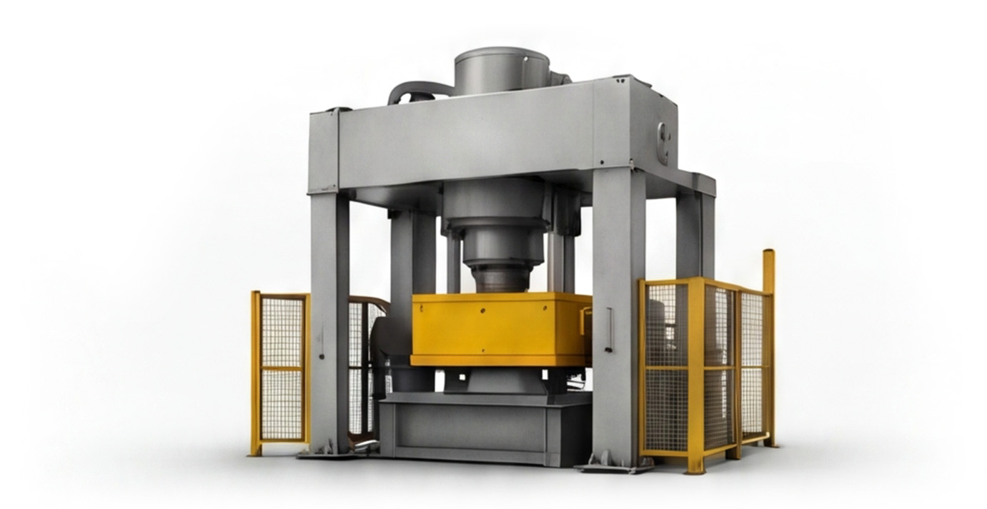 Hydraulic refractory press